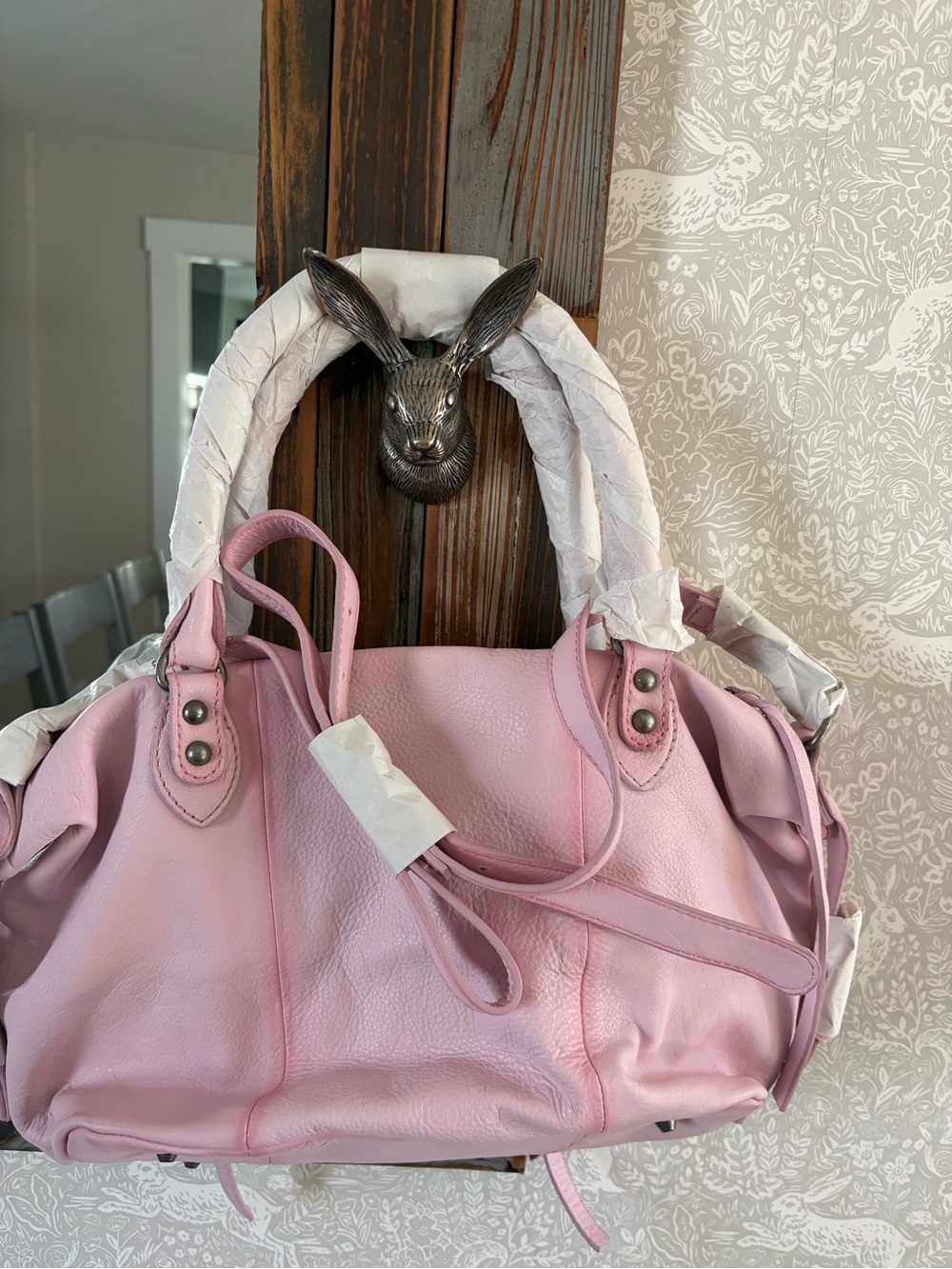 Free People We the Free Baby Emerson Tote Bag NWT - Peony - Picture 5 of 6